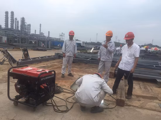 210A ガソリンポータブル溶接機発電機手動溶接アルゴンアーク溶接